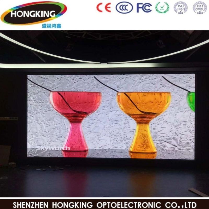 16: 9 Ratio 4K UHD P1.56mm Fine Small Pitch LED Display