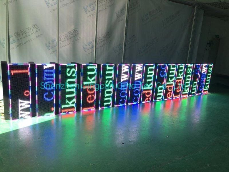 46X9inch P10 Video LED Display SMD RGB Outdoor Full Color LED Sign