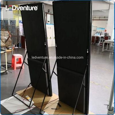 Indoor Flexible Install Full Color LED Poster Screen