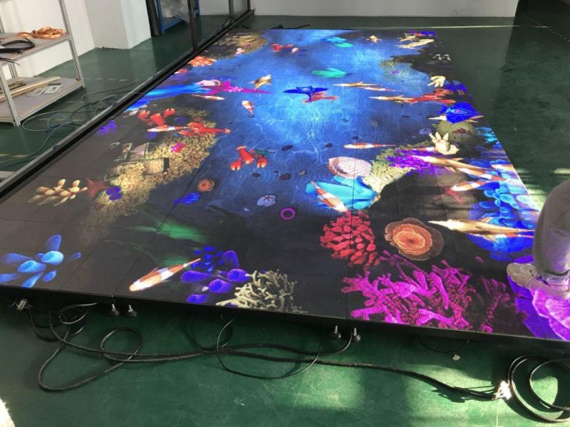 Interactive Dance Floor LED Display 30% off P3.91 Indoor Dance Floor LED Screen