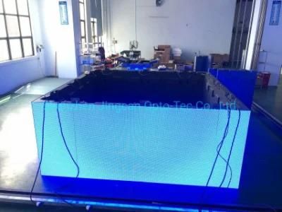 Special P6 LED Cube Screen Irregular Shaped Indoor LED Display