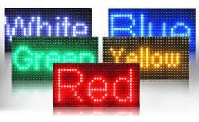 Hot Selling P10 LED Module Used for Single Color Text Scrolling LED Display Screen