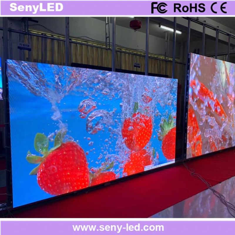 P2.5mm Indoor HD Seamless Video Wall Panel LED Advertising Screen