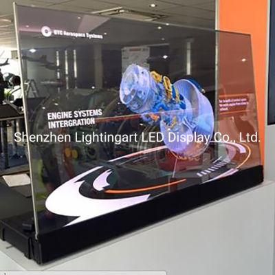 Customized Indoor Transparent LED Display for Shopping Mall