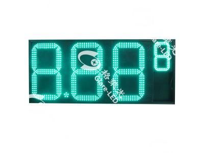 Price Sign Gas LED Aowe Petrol Price Sign 16 Inch 8.889 Gas Station Sign LED Digital Display Board