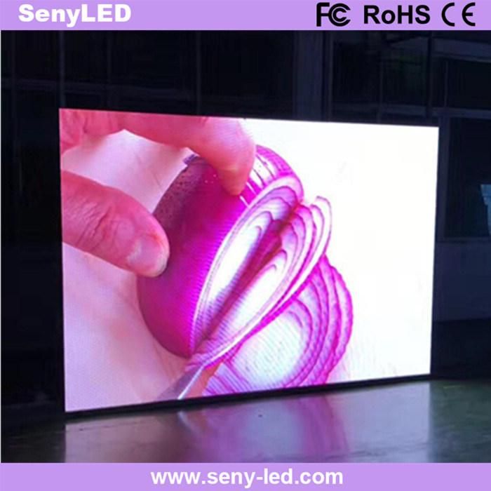 P2.976mm Indoor Slim High Definition Full Color Rental Stage LED Screen for Video Advertising