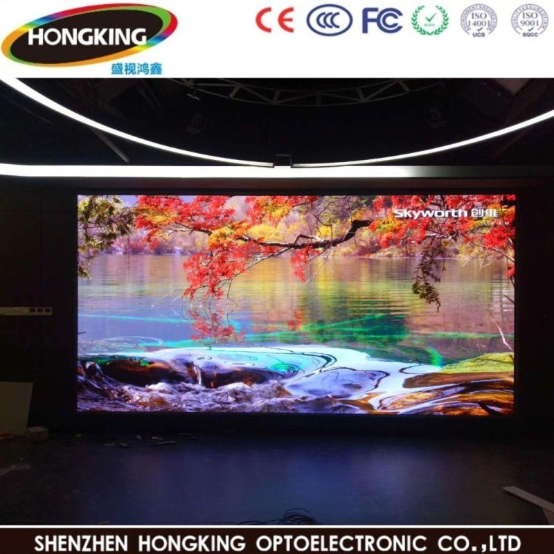 16: 9 Ratio 4K UHD P1.56mm Fine Small Pitch LED Display