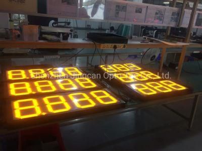 Outdoor Waterproof 8.888 4 Digital LED Gas/Oil/Petrol Price Display