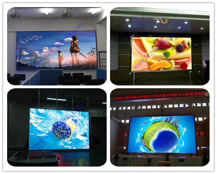 P6 Indoor Iron Cabinet LED Display Billboard China Manufacture