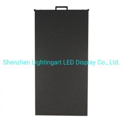 New Unique Design 500X1000mm Cabinet Outdoor IP65 Waterproof P3.91mm Rental LED Screen Display