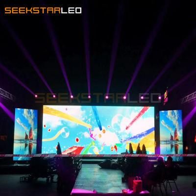 Outdoor Full Color LED Rental Display Screen P4.81 with 500X500 Mobile Cabinet