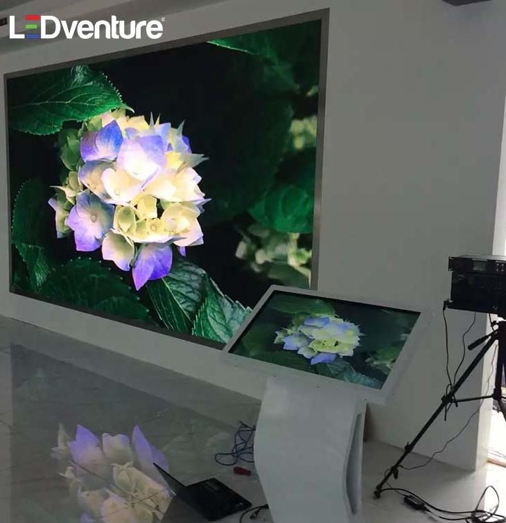 P7.62 Indoor Fixed Full Color LED Display Background Wall