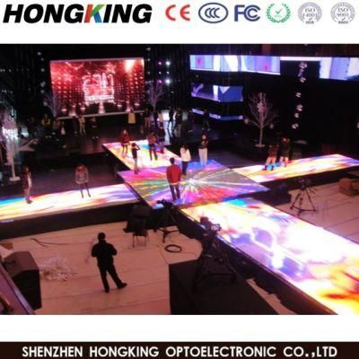 Radar Interactive System Sensitive Floor Tiles P3.9 P4.8 LED Screen