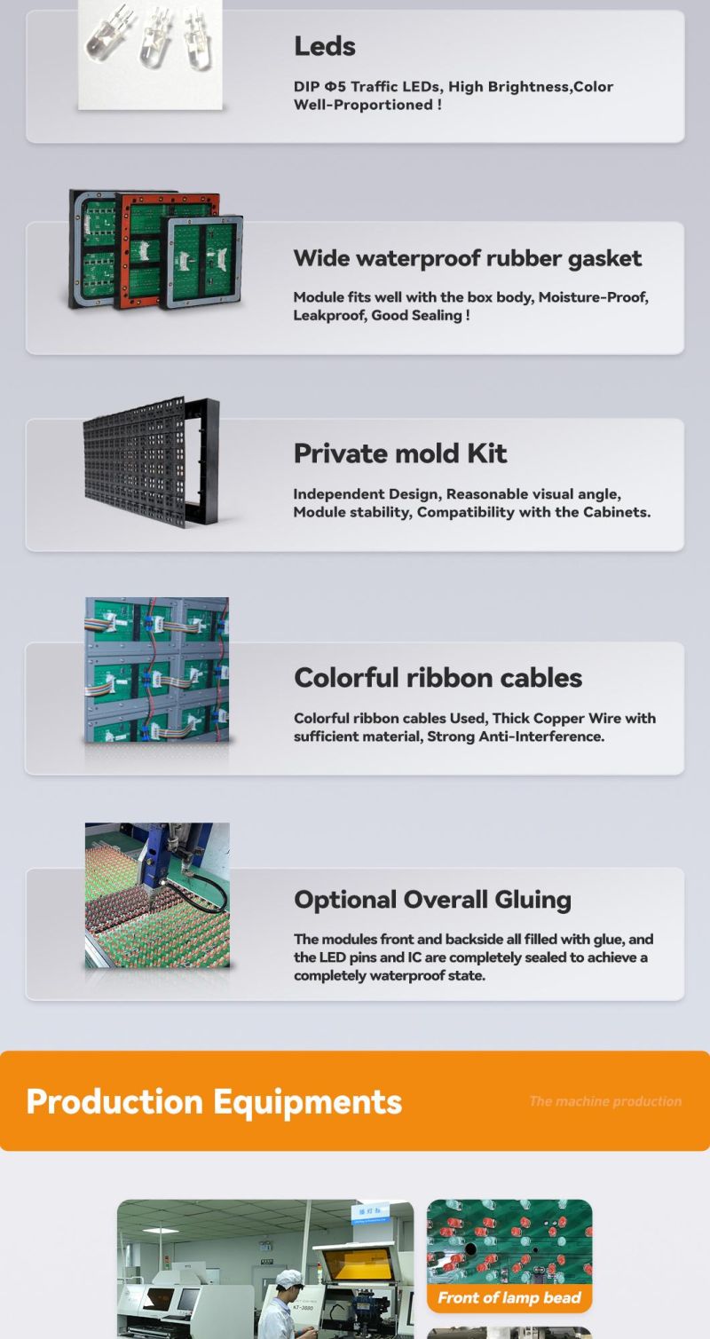 Traffic LED Modules P20 for High Way Use