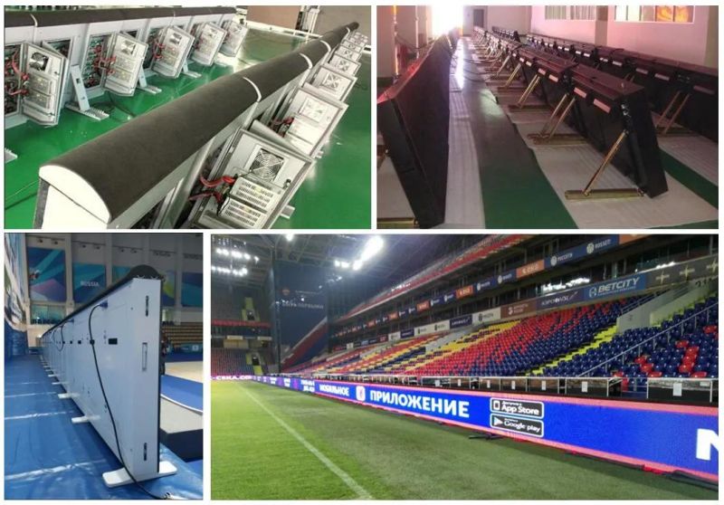 LED Video Wall Outdoor Multiple Advertising Football Stadium Perimeter LED Screen