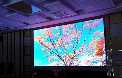 Shenzhen Text Display Fws Cardboard and Wooden Carton Billboard Indoor LED Screen