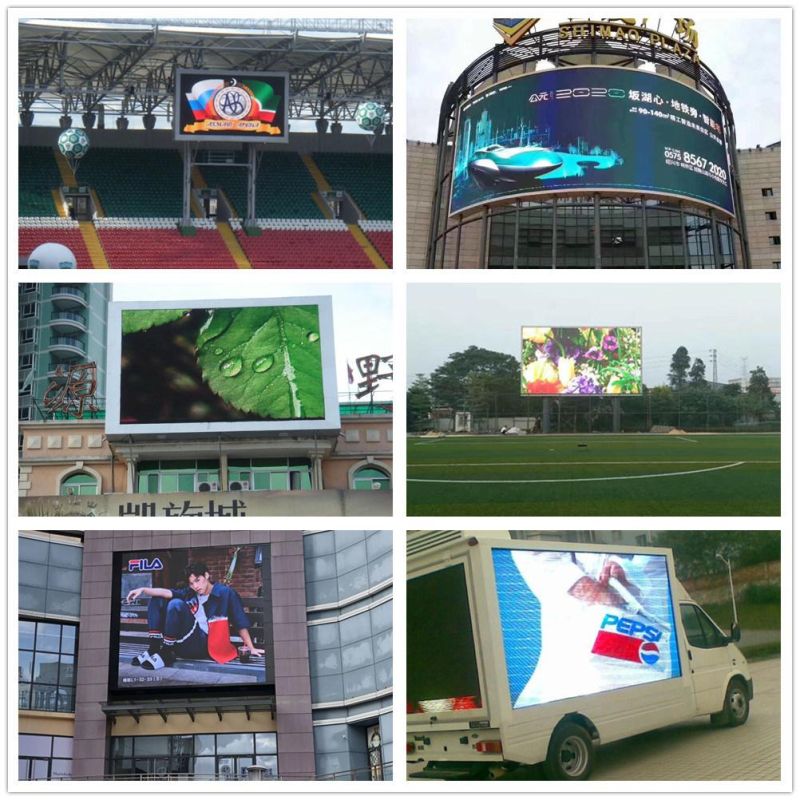 Double-Column RGB Signage LED Electronic Display Billboard