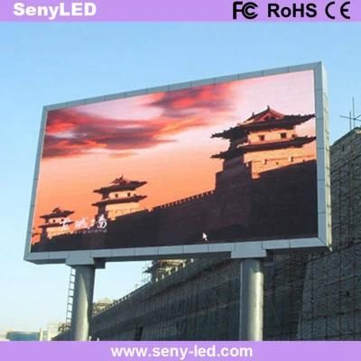 Shopping Guide Electronic Display Board Exterior P6 LED Digital Screen Factory