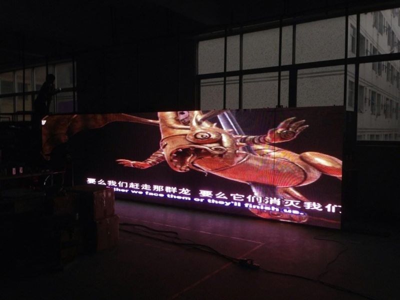 HD Advertising Video with P8 Outdoor Full Color LED Display