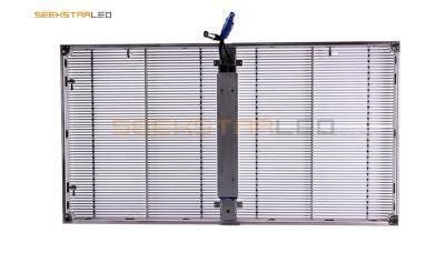 Transparent Screen LED Display Full Color for Indoor Outdoor Advertising Window 3.91-7.81mm