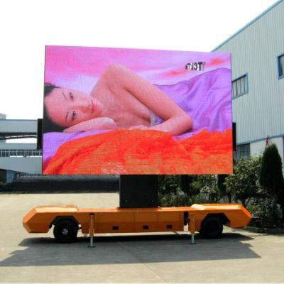 P6mm Outdoor Full Color Mobile LED Advertising Screen LED Trailer