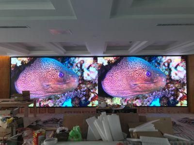 Advertising RoHS Approved Fws Cardboard and Wooden Carton P1.2 LED Display Screen