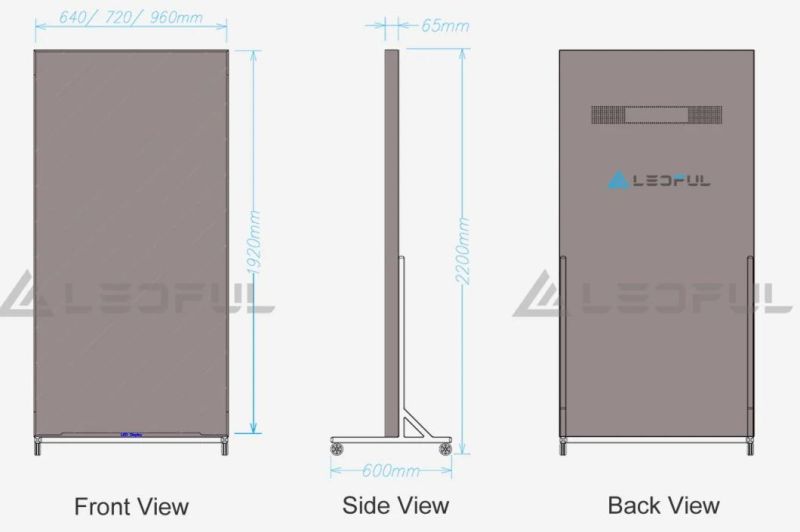 Multiple Screens Connection Easy Phone Control P2.5 LED Poster (LPoster-2.5 plus)