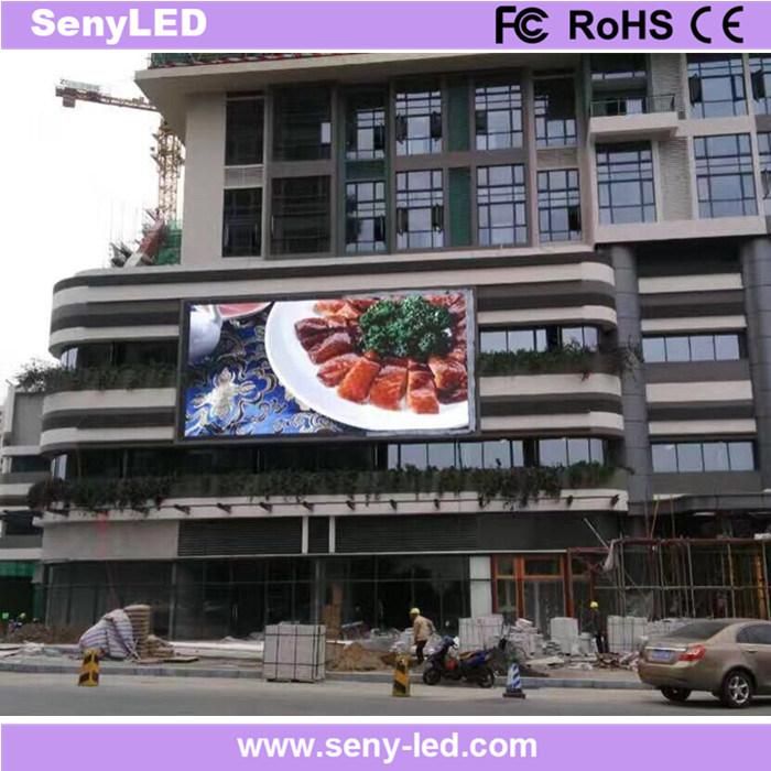 Super High Bright LED Outdoor Full Color LED Sign Board for Video Advertising