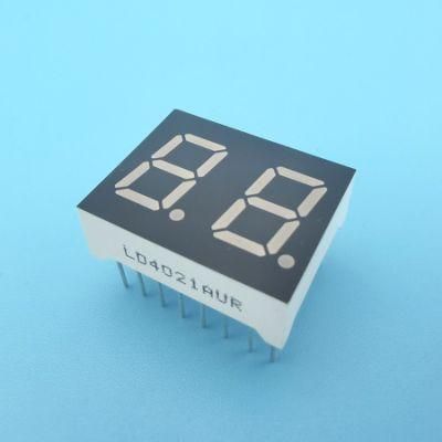 0.28 Inch 2 Digit LED 7 Segment Display with Seven Segment and Dp