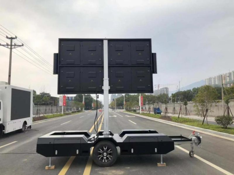 P4 Outdoor LED Mobile Billboard Display Screen