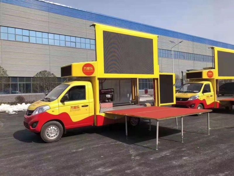 Mobile Advertising Truck Installation LED Digital Signage LED Truck Display