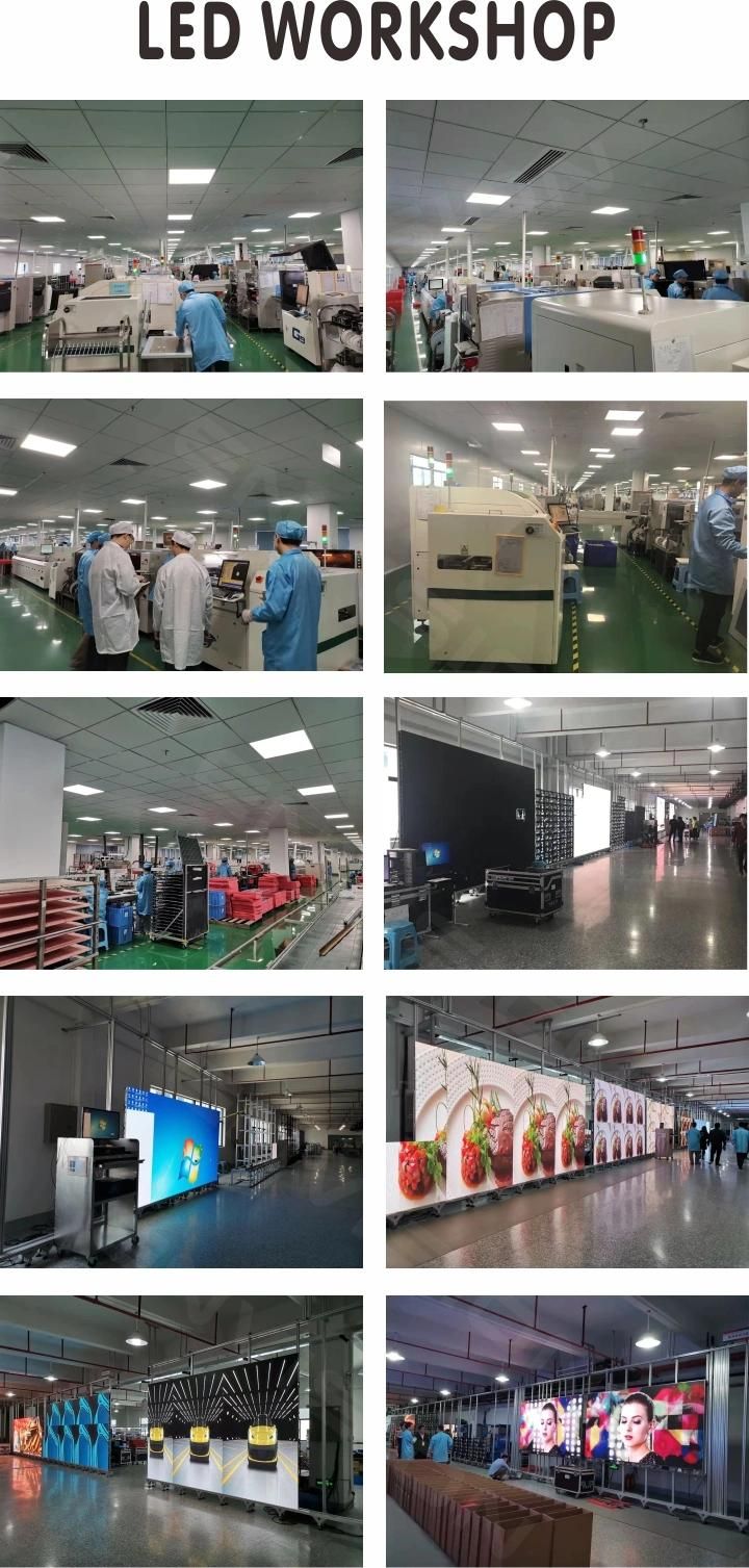 High Performance Rental Stage LED Panel P3.91 P4.81p5.95 Indoor Outdoor LED Display Screen