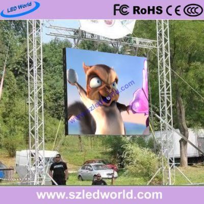 P5.95 Rental Outdoor / Indoor LED Display Panel Screen Video Wall