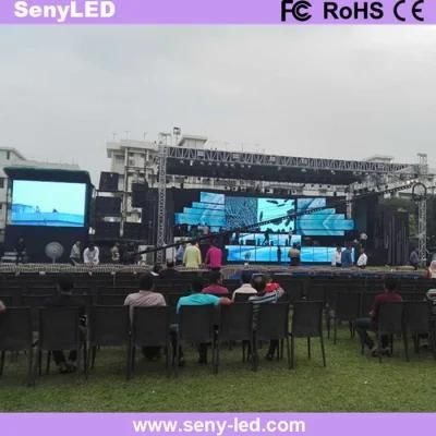 Slim Die-Casting P4.81 Rental Indoor Full Color LED Display for Stage Performance