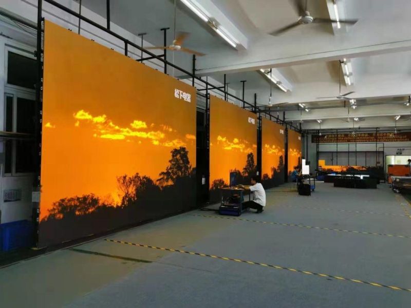 P7.62 Indoor Full Color LED Background Wall