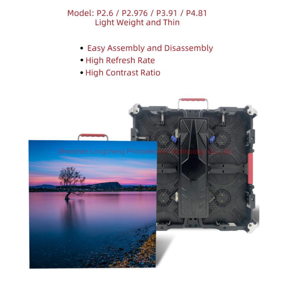 Outdoor LED Video Panel Screen P3.91 Rental LED Screen Stage LED Pantalla Screen Background LED Video Screen P3.91