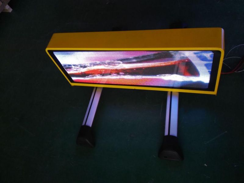 3G/4G Wireless Double Side Waterproof Taxi Top LED Display