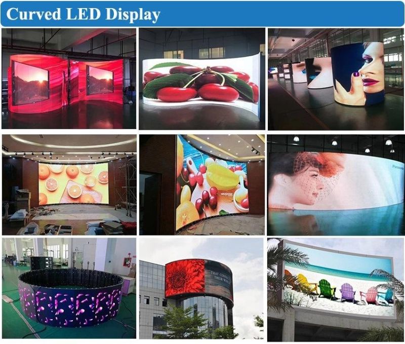 Full Color Indoor Outdoor Rental LED Display P2.6 P2.9 P3.91 P4.81 P5.95 LED Panels