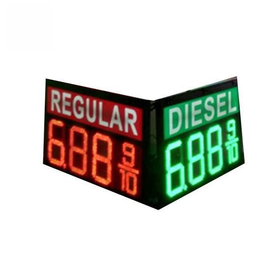 Double Sided 6/8/12/16/20/24/32 Inch LED Gas Price Signs