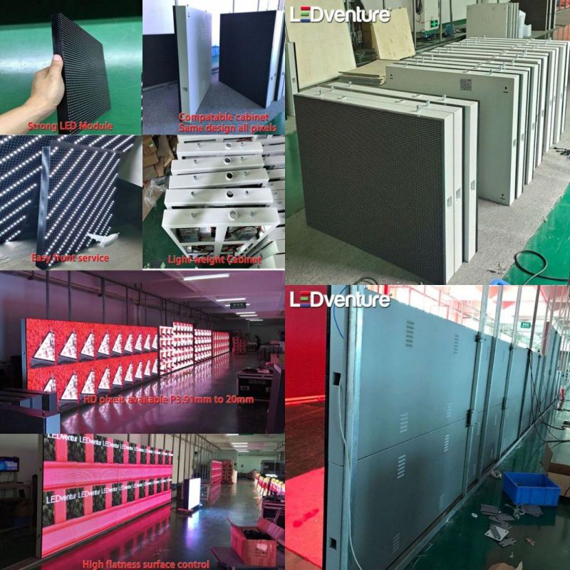 Outdoor P3.91 High Brightness 6000nits Billboard Display LED Video Wall