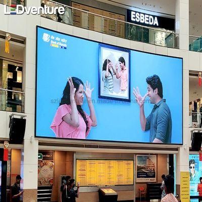 Indoor P2.6 Full Color Window Advertising LED Display Screen for Shop