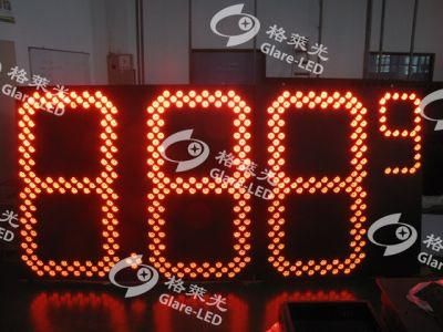 60inch Pixel Cluster Gas Price LED Sign LED Fuel Price Display