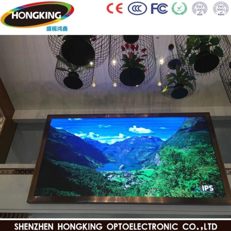 P7.62 High Resolution Indoor RGB LED Display Screen