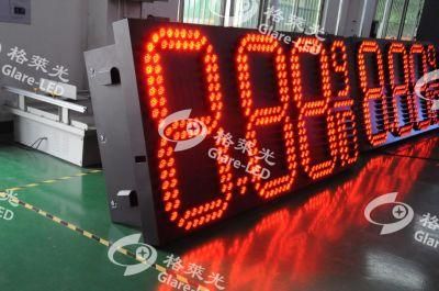 LED Price Sign Gas LED Gas Price Sign Waterproof Digital Channel LED Screen Oil Price Sign for Gas Station