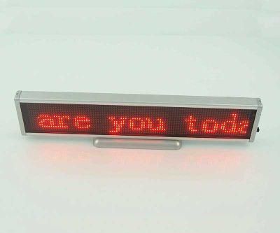 Red Colour LED Desktop Display (BST-B1696AR)