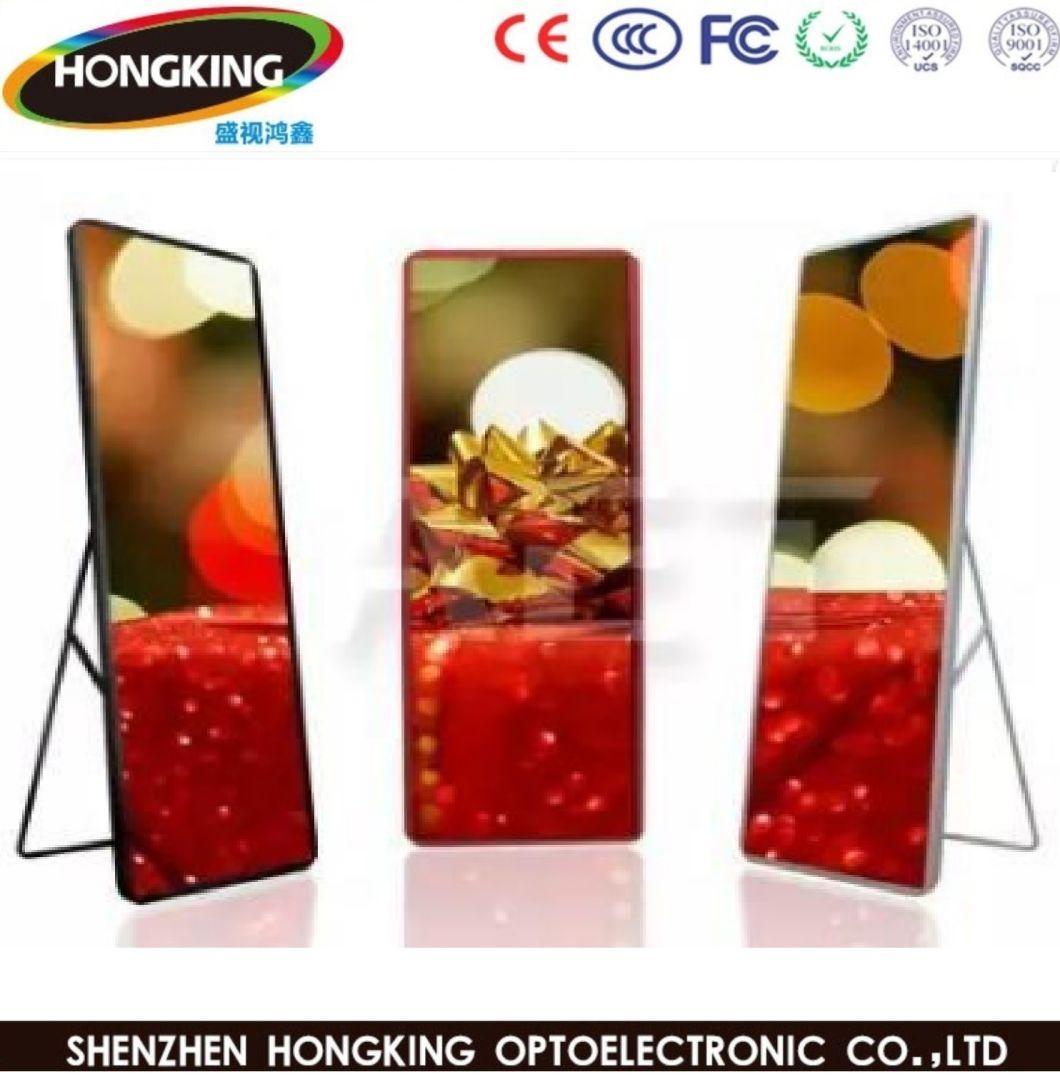 HD P3 P2 Indoor LED Poster Screen for Commercial Display