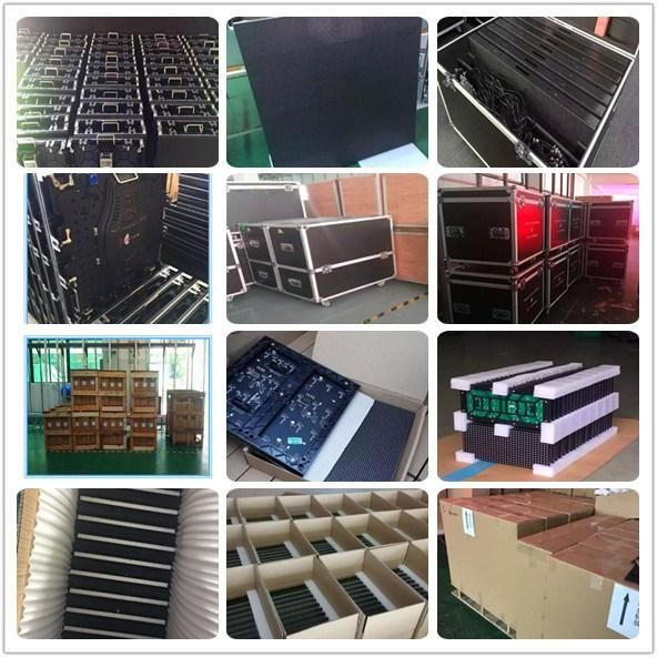 CCC Approved IP64 Die-Casting Aluminum Case+Flight Case Airport Pickup Sign LED Display Screen
