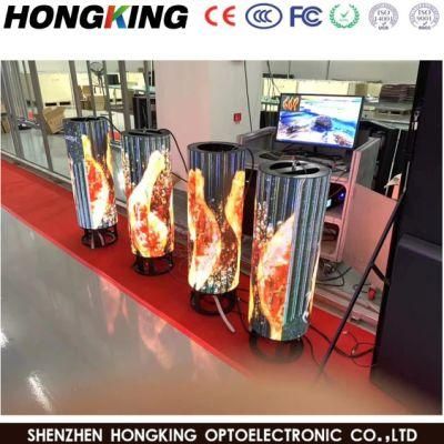 P5 Advertising Full Color Curve/Cylinder Creative LED Displays