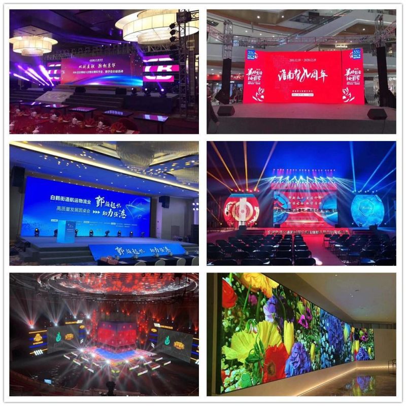 Free Assembly Slim Design High Refresh Rental LED Advertising Display Screen