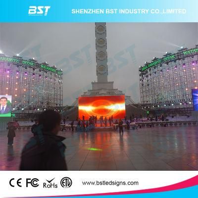 Die-Cast Aluminum Rental LED Screen Electronic P8 Light Weight Outdoor LED